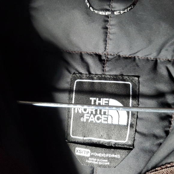 The North Face Puffer Jacket 700 Women Size XS Brown Goose down - Picture 3 of 8